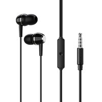 Casti In-Ear Borofone BM36 Acura cu microfon, Jack 3.5mm, Negru