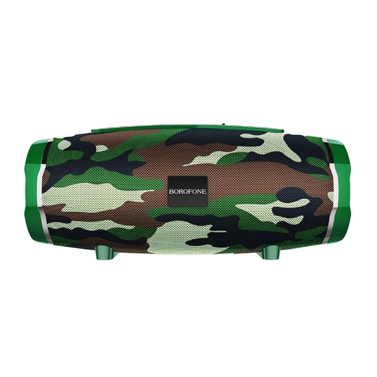 Boxa portabila Borofone BR3 Rich Sound Bluetooth, Verde Camuflaj