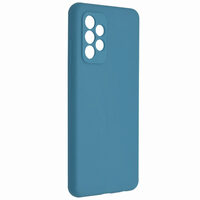 Husa Samsung Galaxy A73 5G Lemontti Silicon Soft Slim Dark Blue