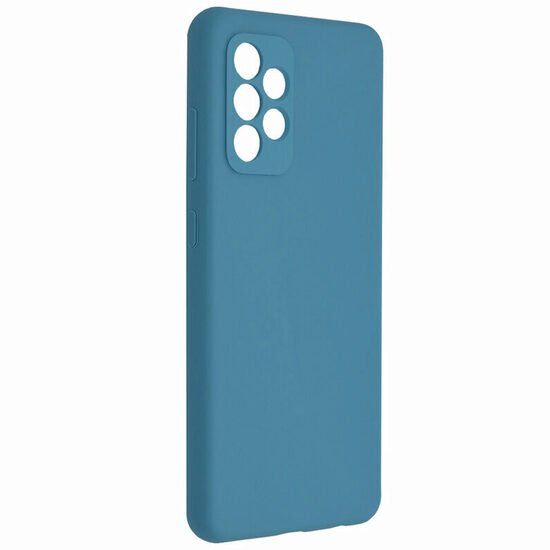 Husa Samsung Galaxy A73 5G Lemontti Silicon Soft Slim Dark Blue