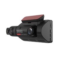 Camera Auto OEM Slim Design Dash Black & Red (2 camere, monitor parcare, 1080p, 32 Gb, unghi 170 gra