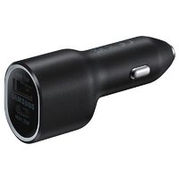 Incarcator Original Auto Dual Port USB si Type-C 40W Samsung Negru