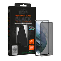 Folie Samsung Galaxy S22 Eiger Sticla 3D Privacy Mountain Glass Black