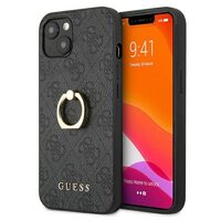 Husa iPhone 13 Mini Guess PU 4G Ring Gri
