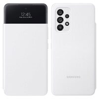 Husa Originala Samsung Galaxy A53 5G S View Wallet Cover White