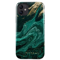 Husa iPhone 12 / 12 Pro Burga Dual Layer Emerald Pool