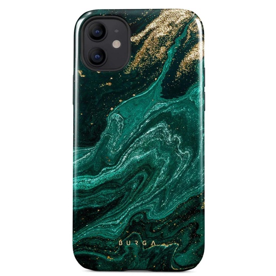 Husa iPhone 12 / 12 Pro Burga Dual Layer Emerald Pool