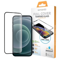 Folie iPhone 14 Pro Max Lemontti Sticla Full Fit Black