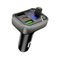 Modulator FM Borofone BC38 Flash Energy Dual USB, Bluetooth, MP3, 20W, microSD, Negru