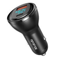 Incarcator Auto Mcdodo Aurora Series Digital Display PD Fast Charger USB-Type-C 95W Black