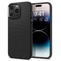 Husa iPhone 14 Pro Max Spigen Liquid Air Matte Black