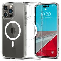 Husa iPhone 14 Pro Max Spigen Ultra Hybrid MagSafe White