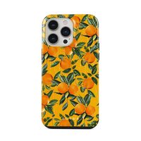 Husa iPhone 14 Pro Max Burga Dual Layer Orange Lemonade