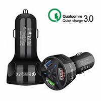 Incarcator Auto OEM XBW Black 2xUSB, 1xType-C (3.1A , QC3.0)