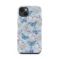 Husa iPhone 14 Burga Dual Layer Give Me Butterflies