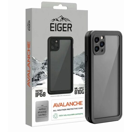 Husa iPhone 14 Pro Eiger Avalanche Black