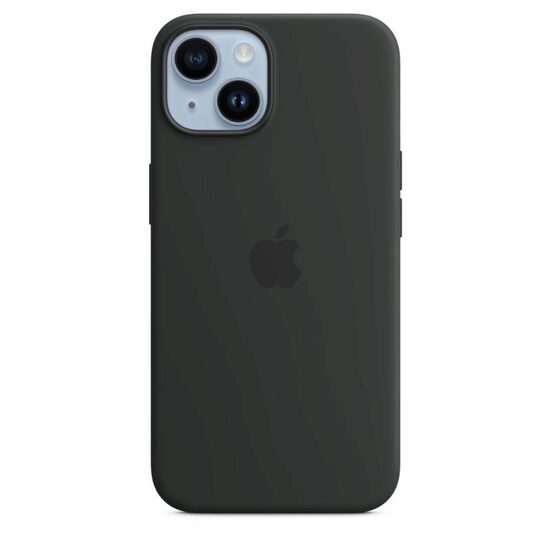 Husa Originala iPhone 14 Apple Silicon, MagSafe, Midnight