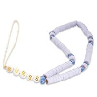 Snur / Pandantiv telefon Guess Heishi Beads Lila