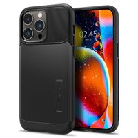 Husa iPhone 14 Pro Max Spigen Slim Armor Black