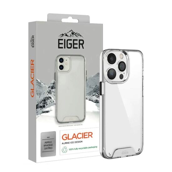 Husa iPhone 14 Pro Eiger Glacier Case Clear
