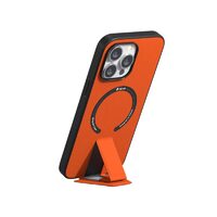 Husa cu suport iPhone 14 Pro Max Devia Randy Series Magnetic Orange