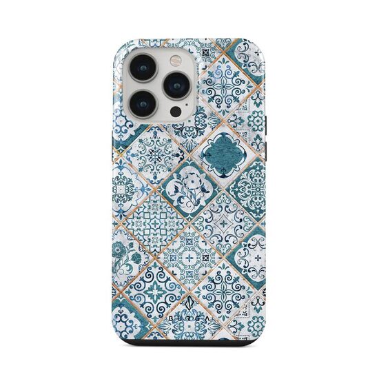 Husa iPhone 14 Pro Max Burga Dual Layer Tropical Oasis