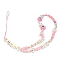 Snur / Pandantiv telefon Guess Beads Shell Roz