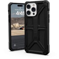 Husa iPhone 14 Pro Max UAG Monarch Series Black, military drop tested