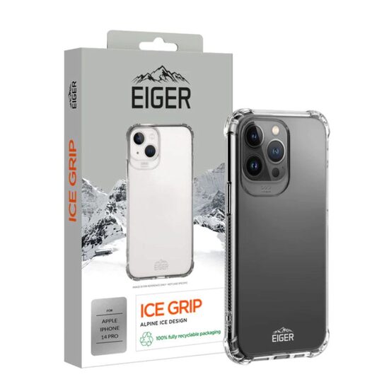 Husa iPhone 14 Pro Eiger Ice Grip Clear