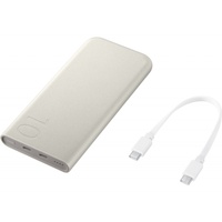 Samsung Acumulator Extern Original Common Fast Charging, 10.000 mAh, 25W, Beige