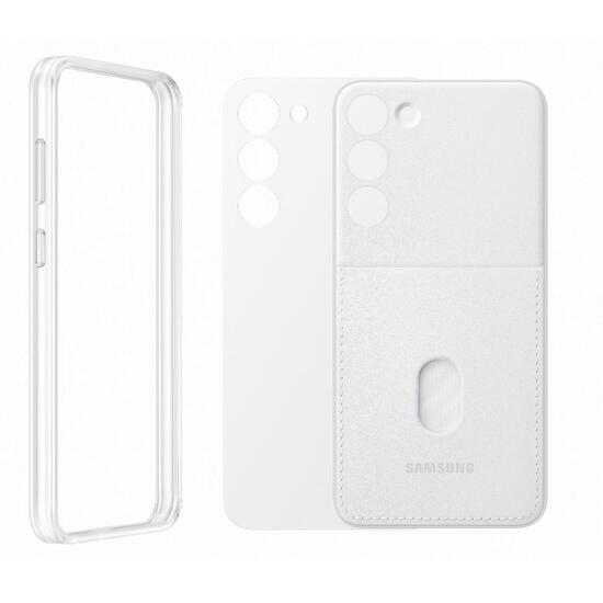 Samsung Husa Originala Frame Cover Samsung Galaxy S23 Plus White