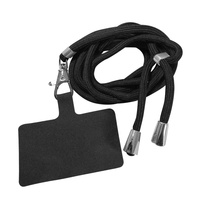 Lemontti Snur de umar universal pentru telefon, Negru