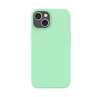 Lemontti Husa Liquid Silicon MagCharge iPhone 14 Fistic (protectie 360°, material fin, captusit cu microfibra)