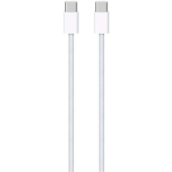 Apple Cablu Original Woven Type-C la Type-C, 1m, Alb