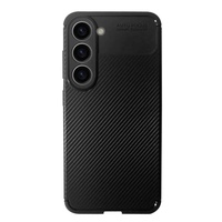 Devia Husa Carbon Fiber Texture Shockproof Samsung Galaxy S23 Plus Negru