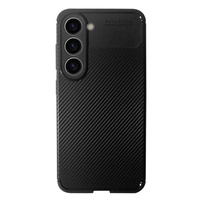 Devia Husa Carbon Fiber Texture Shockproof Samsung Galaxy S23 Negru