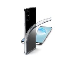 Husa Cover Cellularline Silicon slim pentru Samsung Galaxy S20 Plus Transparent