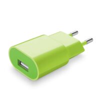 Incarcator Retea Cellularline Usb 1A Verde