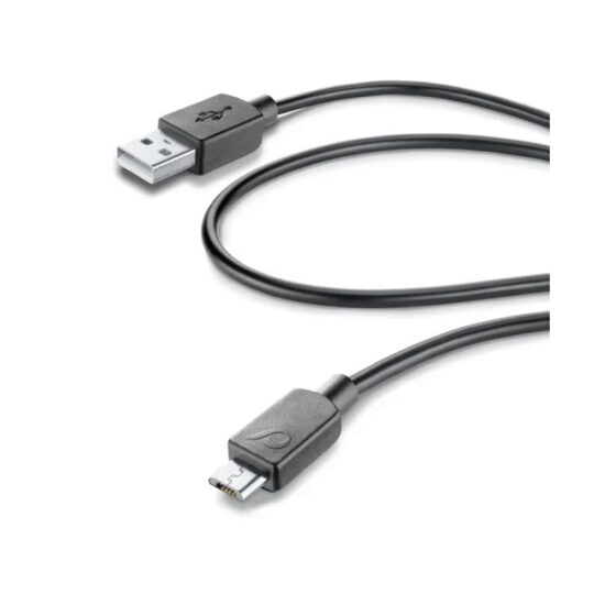 Cablu Date Micro Usb Cellularline 0.6m Negru