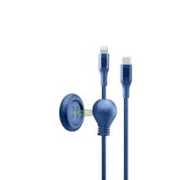 Cablu Cellularline Type-C to Lightning USBDATABUTC2LMFI1B Blue