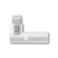 Adaptor Audio Cellularline Jack to Lightning Alb