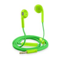 Casti cu Fir Cellularline SLUGSMARTG Microfon Jack 3.5mm Verde