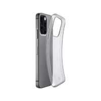Husa Cover Cellularline Silicon Fine Soft pentru iPhone 14 Pro Max Transparent