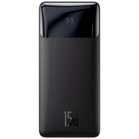 Baseus Acumulator extern Bipow Digital Display 30000mAh ,15W, cablu Micro USB 0.25m, Overseas Edition, Negru