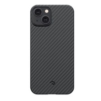 Pitaka Husa MagEZ 3 Aramida 1500D iPhone 14, MagSafe, Negru / Gri
