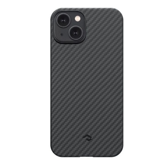 Pitaka Husa MagEZ 3 Aramida 1500D iPhone 14, MagSafe, Negru / Gri