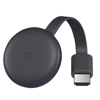 Google Chromecast 3 Black HDMI Streaming, Full HD, 1080p 60fps