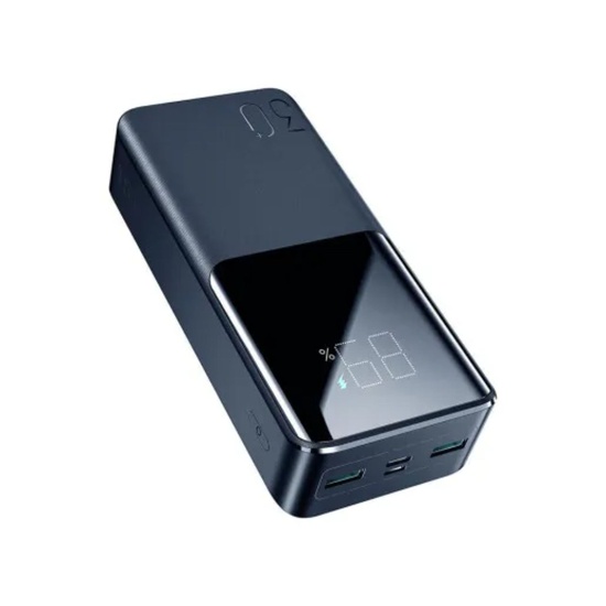 Joyroom Acumulator Extern, Quick Charge, 30000mAh, 15W, cablu Type-C, Negru