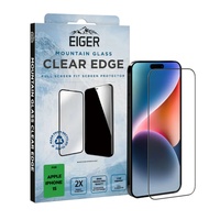 Eiger Folie Sticla 3D Mountain Glass iPhone 16 / 15 / 14 Pro Clear