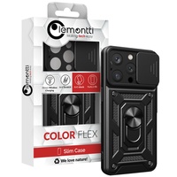 Lemontti Husa Hybrid Armor CamShield iPhone 14 Pro Negru
